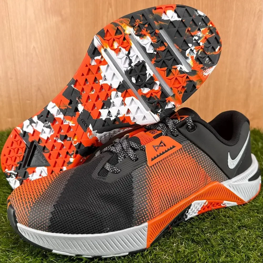 Nike Metcon 10 Black Safety Orange Training Shoes HJ1875-005 Men's Size 13